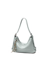 A Small, Soft, Hobo-style Large Shoulder Bag Made Of Top-grain Cowhide Leather, Perfect For Commuting, Versatile, Black, Crossbody, Or Underarm Style.