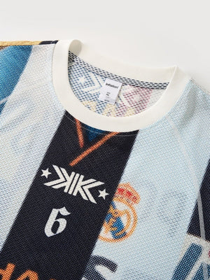 Patchwork Jersey Retro T-shirts