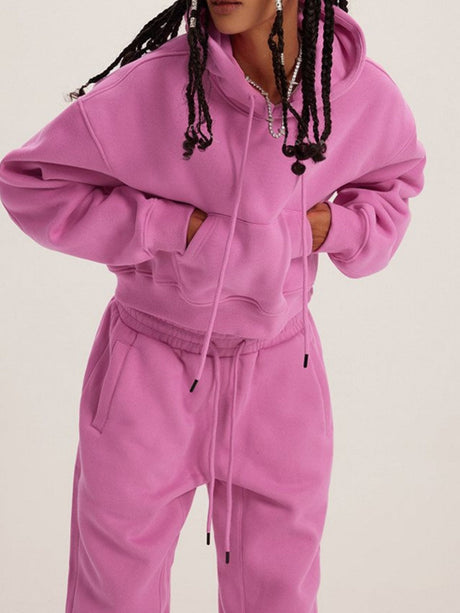 Sweatshirts&Hoodies Two-piece Sweatpants With Pockets