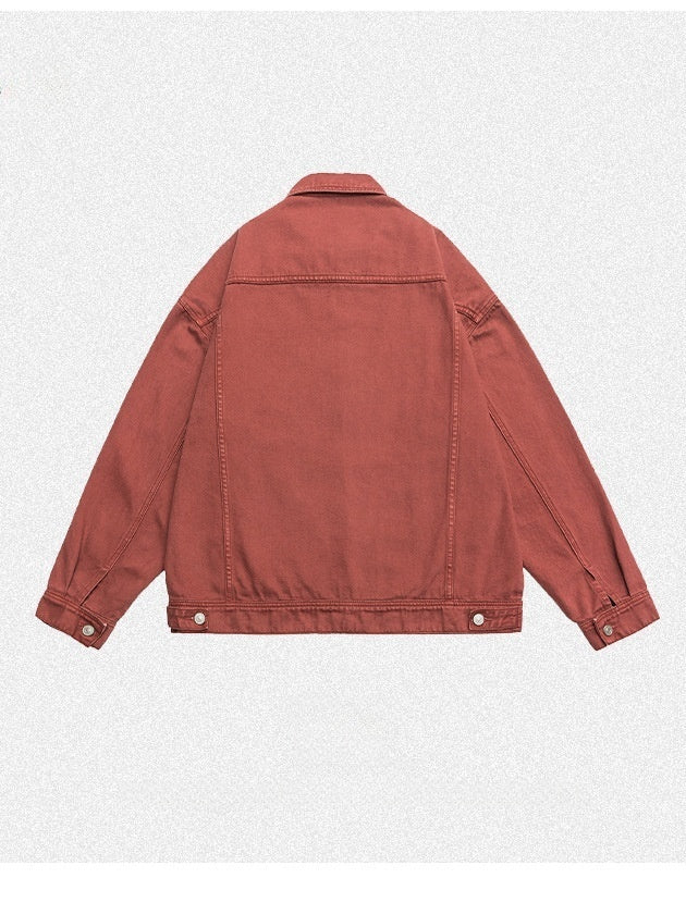 Liber Summer Neutral wear Pocket decoration Solid Color Jackets