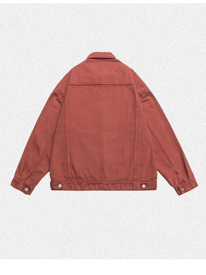 Liber Summer Neutral wear Pocket decoration Solid Color Jackets