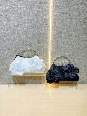 Liber Four Seasons ACC Pearl Bow Cloud Bag