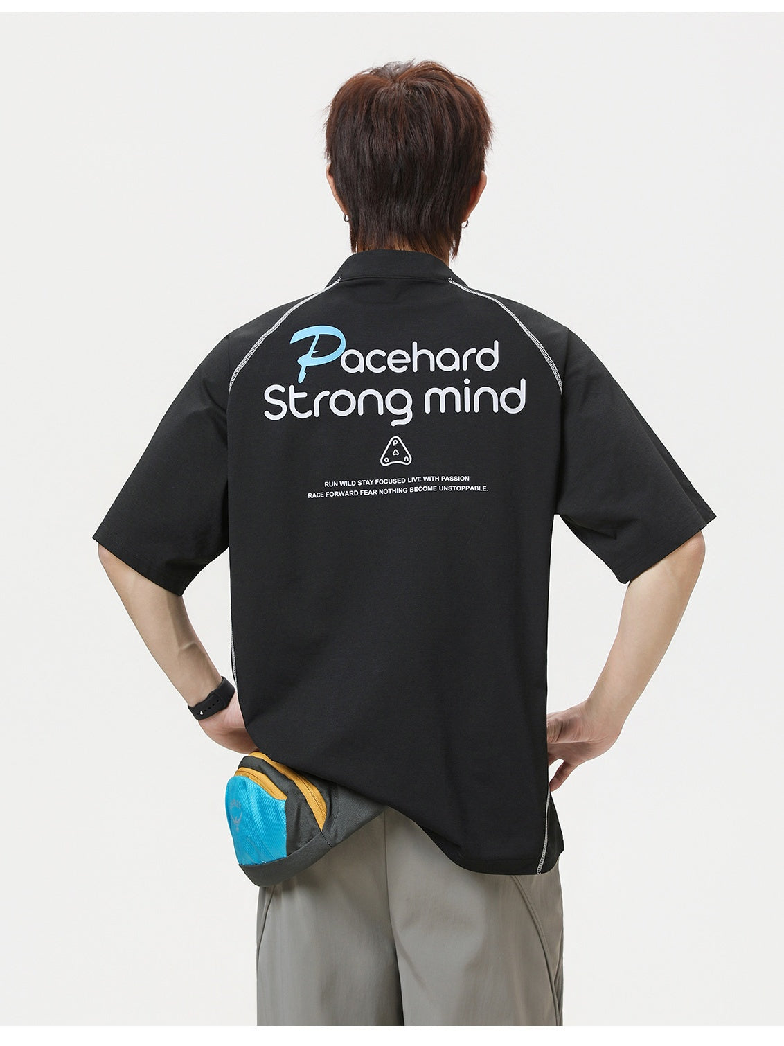 Color-blocked Lightweight Loose-fit T-shirts