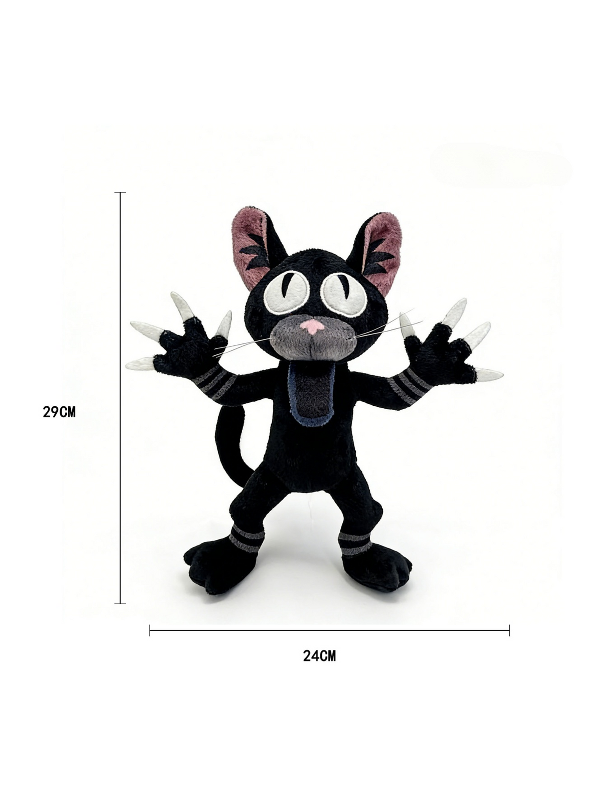 Black Cat Plush Toy Doll