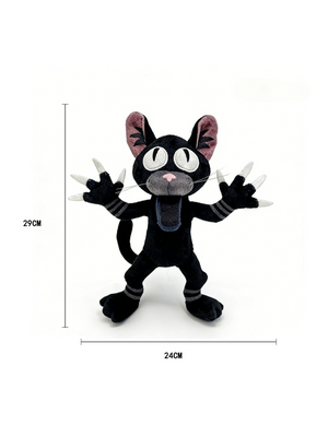 Black Cat Plush Toy Doll