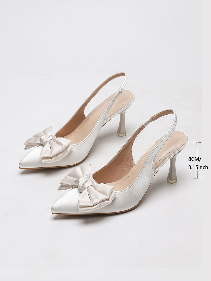 Escarpins à nœud