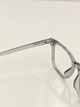 Lunettes transparentes de couleur unie