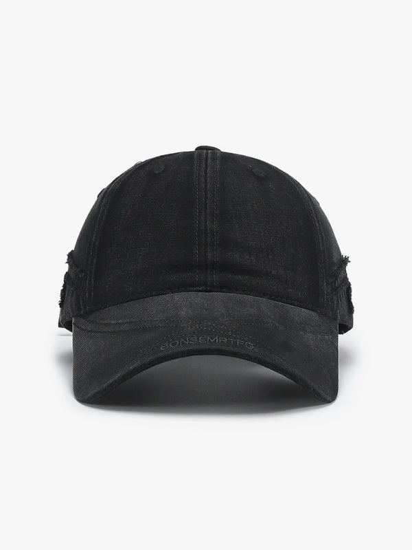 Distressed Letter Embroidery Baseball Caps