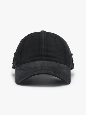 Distressed Letter Embroidery Baseball Caps