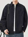 Retro Simplicity Loose-fit Shirts