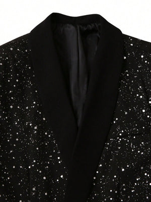 Shiny Banquet Handsome Suit 2-piece Sets Set