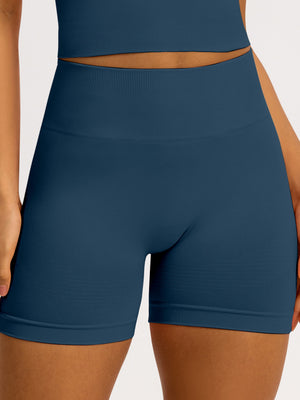 Seamless High-waisted Hip Lift Exercise And Fitness Yoga Shorts