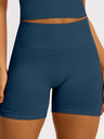 Seamless High-waisted Hip Lift Exercise And Fitness Yoga Shorts