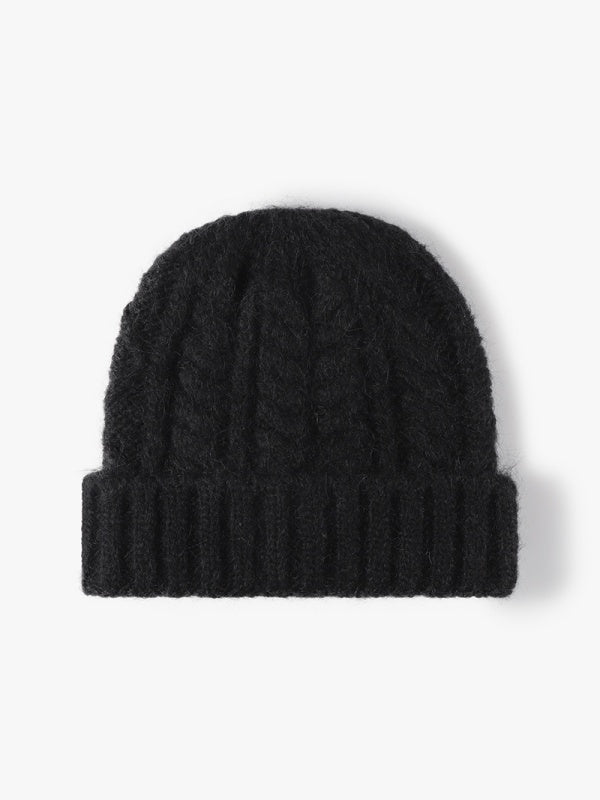 Jacquard Thick-Knit Beanie, Thermal Winter Hat, Warm Fleece-Lined, One Size