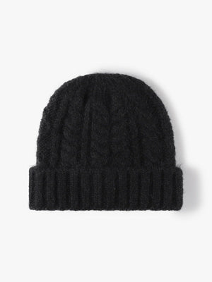 Jacquard Thick-Knit Beanie, Thermal Winter Hat, Warm Fleece-Lined, One Size