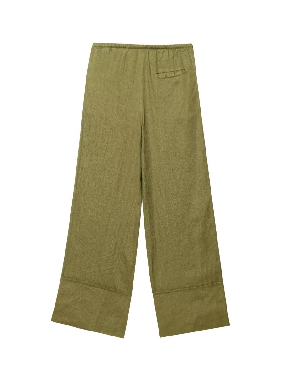 Shirts Loose Trousers 2-piece Sets