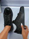 Sequined Women's Sneakers