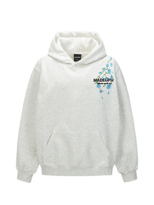 Embroidered Flowers Chrysanthemum Hoodies