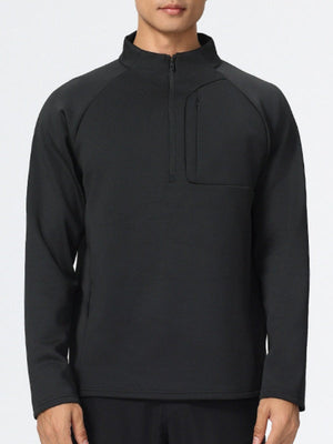 Half Zipper Quick-drying Train Cycling Running Fitness Sports T-shirt