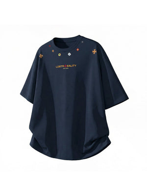【EXPÉDITION NORMALE】T-shirts imprimés en couleur style ethnique