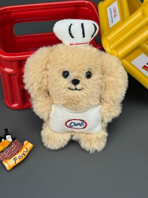 Puppy Plush Toy Keychain