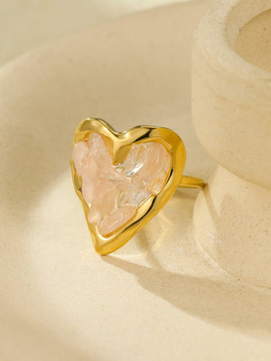 Colorful Heart Ring