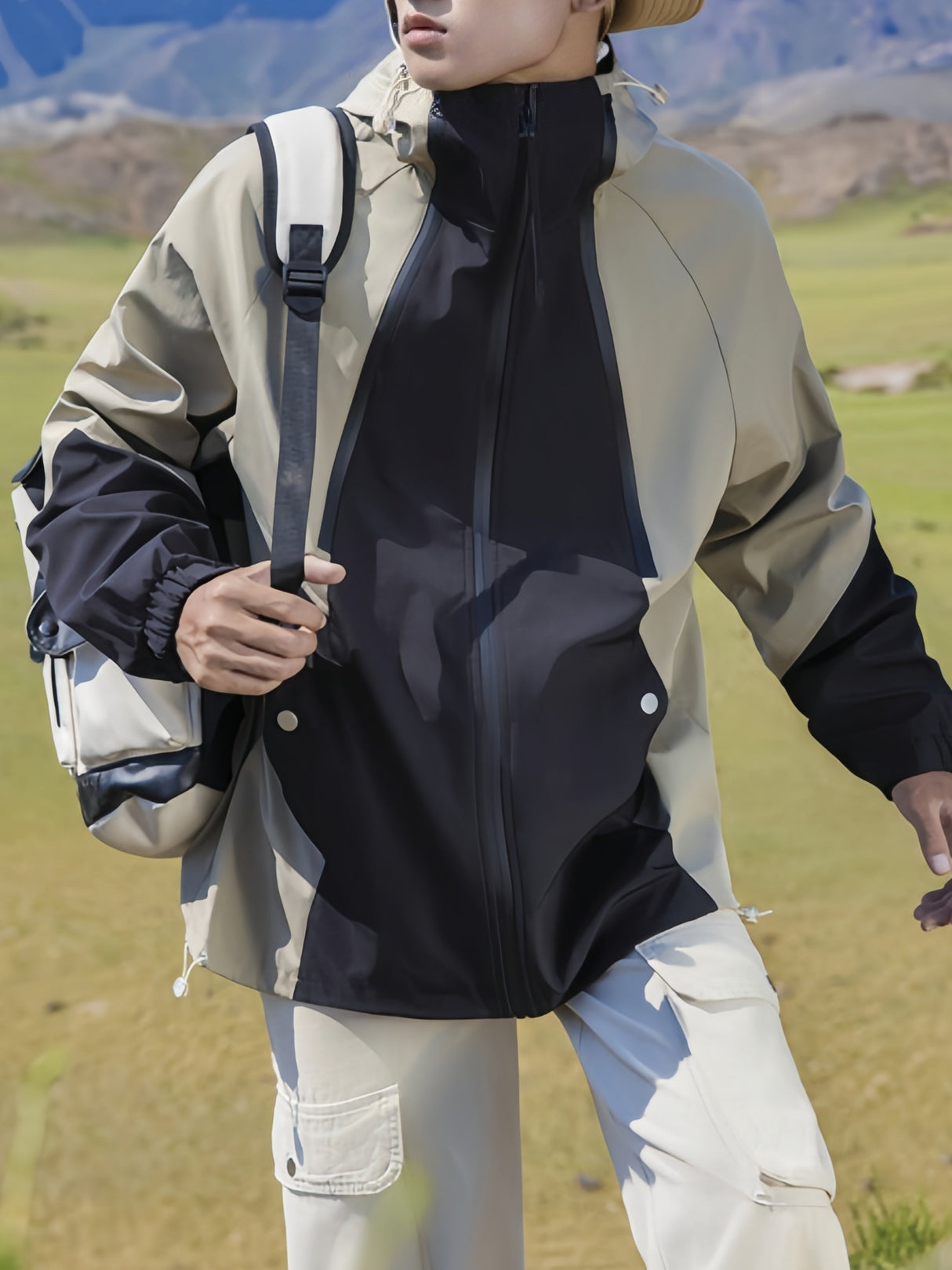 Outdoor Windproof Jacket Hiking Commuting Camping Fishing Windproof Jacket