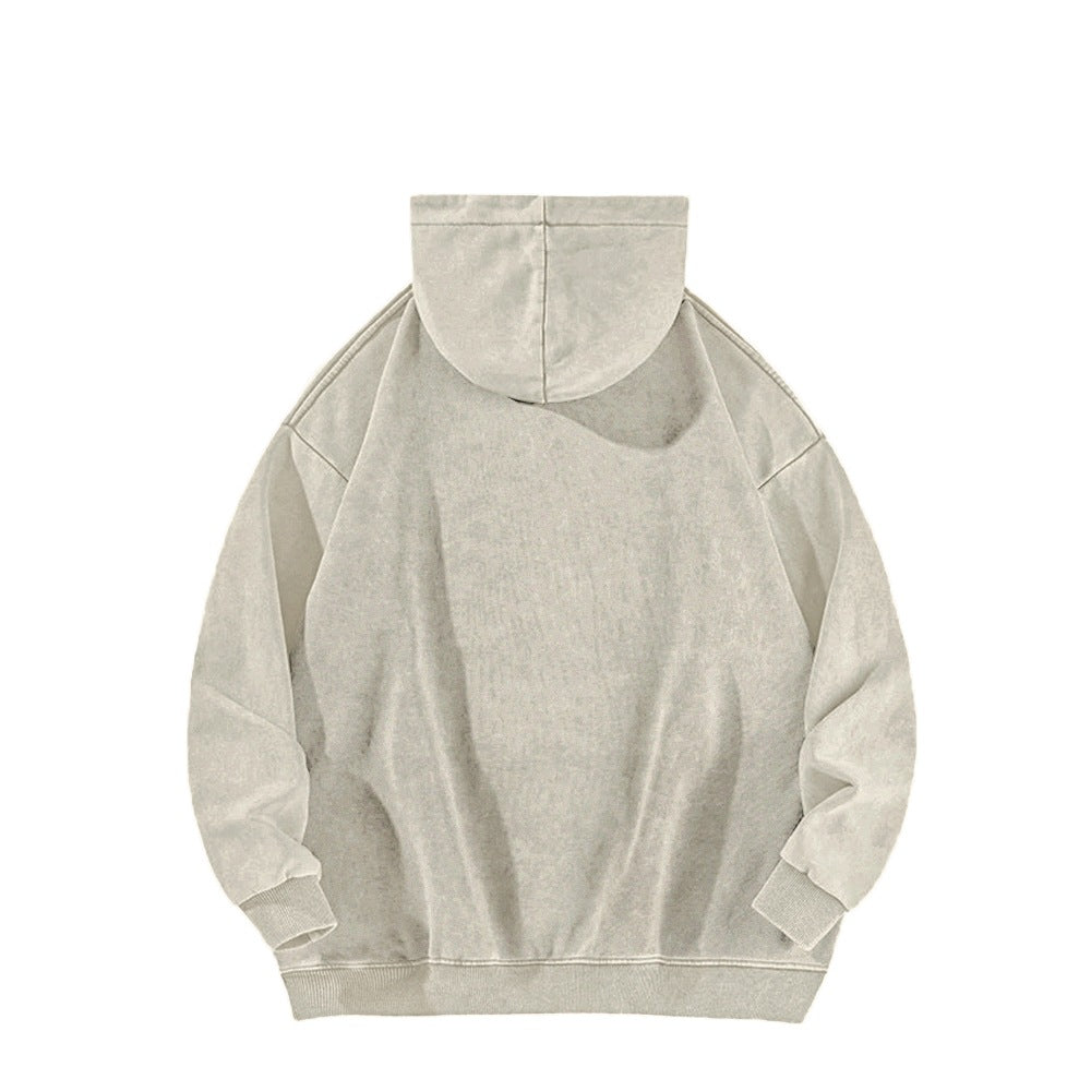 Washing The Hood Distressed Sweatshirt