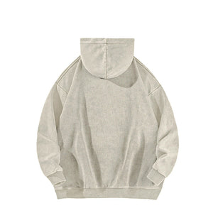 Washing The Hood Distressed Sweatshirt