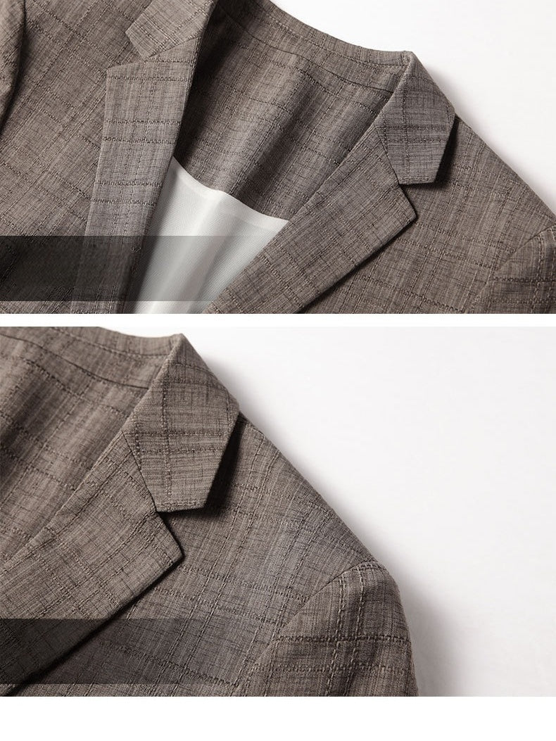 Business Leisure Dark Pattern Blazers