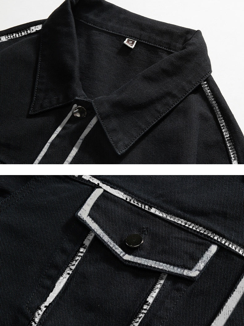 Liber Autumn Neutral wear Pocket decoration Jackets
