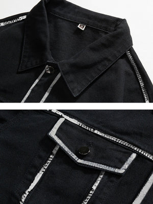 Liber Autumn Neutral wear Pocket decoration Jackets