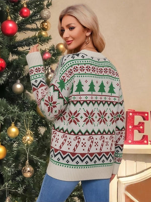 Christmas Patterns Headgear Christmas Tree Sweaters