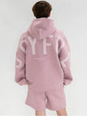 Letter Printing Thickened Long-sleeved Loose Hoodies