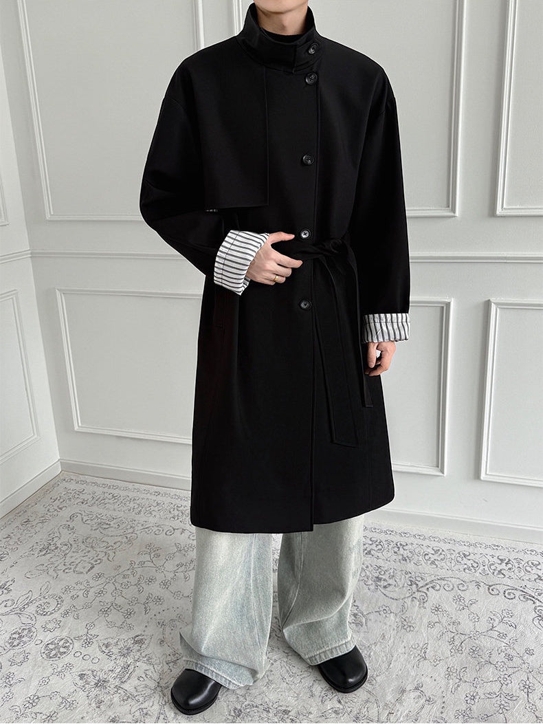 Longline Two-way Loose-fit Trench Coats