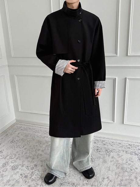 Longline Two-way Loose-fit Trench Coats