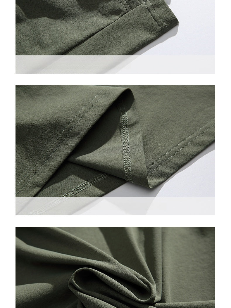 Outdoor Sunscreen Moisture Absorption Quick-drying Fitness Sports Antibacterial Mock Neck Long-sleeved T-shirt