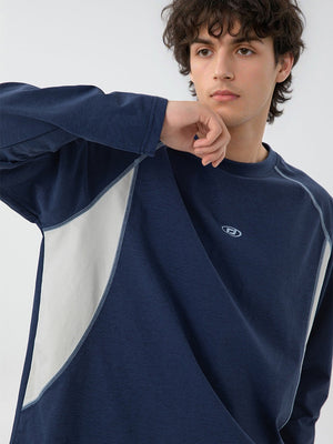 Liber Autumn Men's Patchwork T-shirts