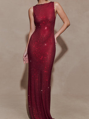 Hip-hugging Fine Flash Evening Dress Maxi Dresses