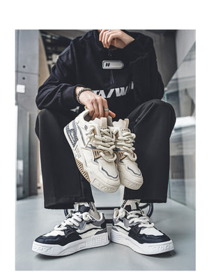 Liber Four Seasons Colorblock Men's Casual Sports Shoes