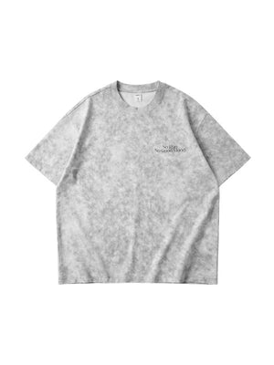 Tie-dye Cut Up Reflective Printed T-shirts