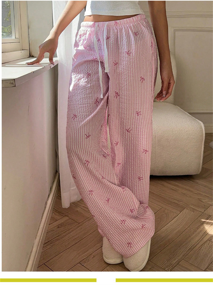 Liber Summer Women's Lace up Pants