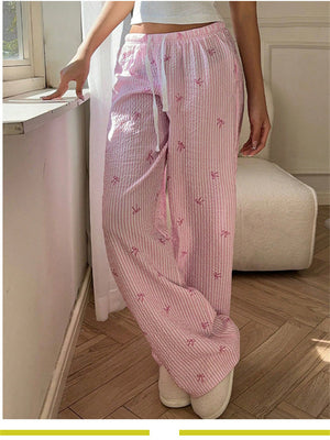 Liber Summer Women's Lace up Pants