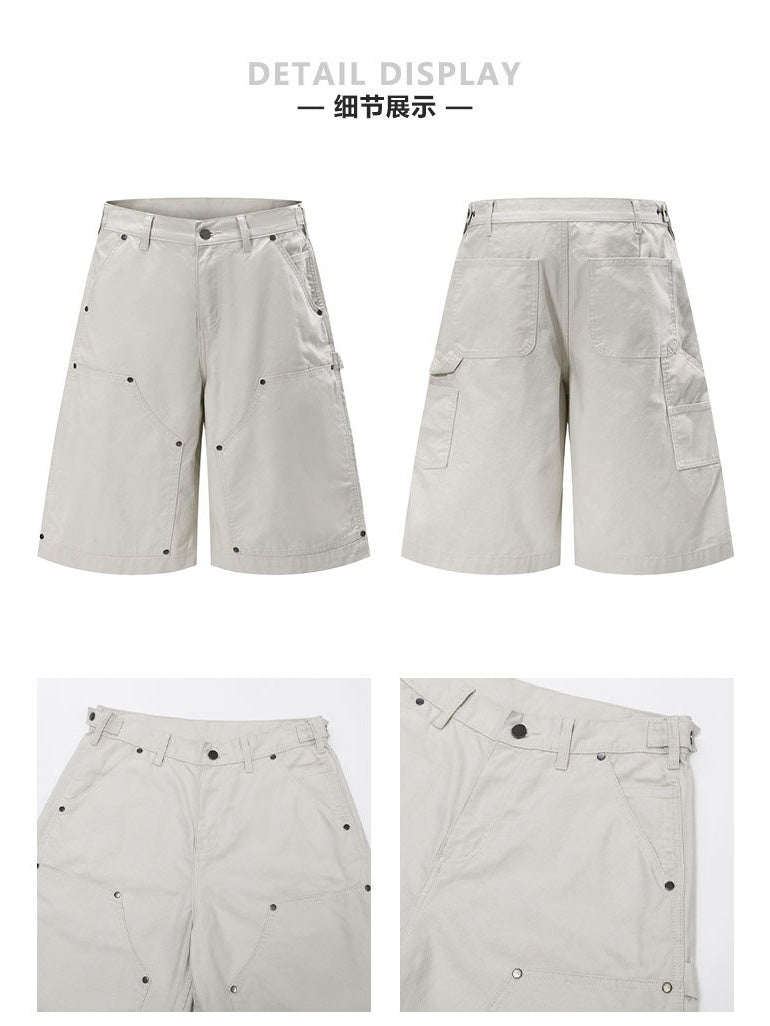Studs Tooling Loose-fit Five Points Shorts