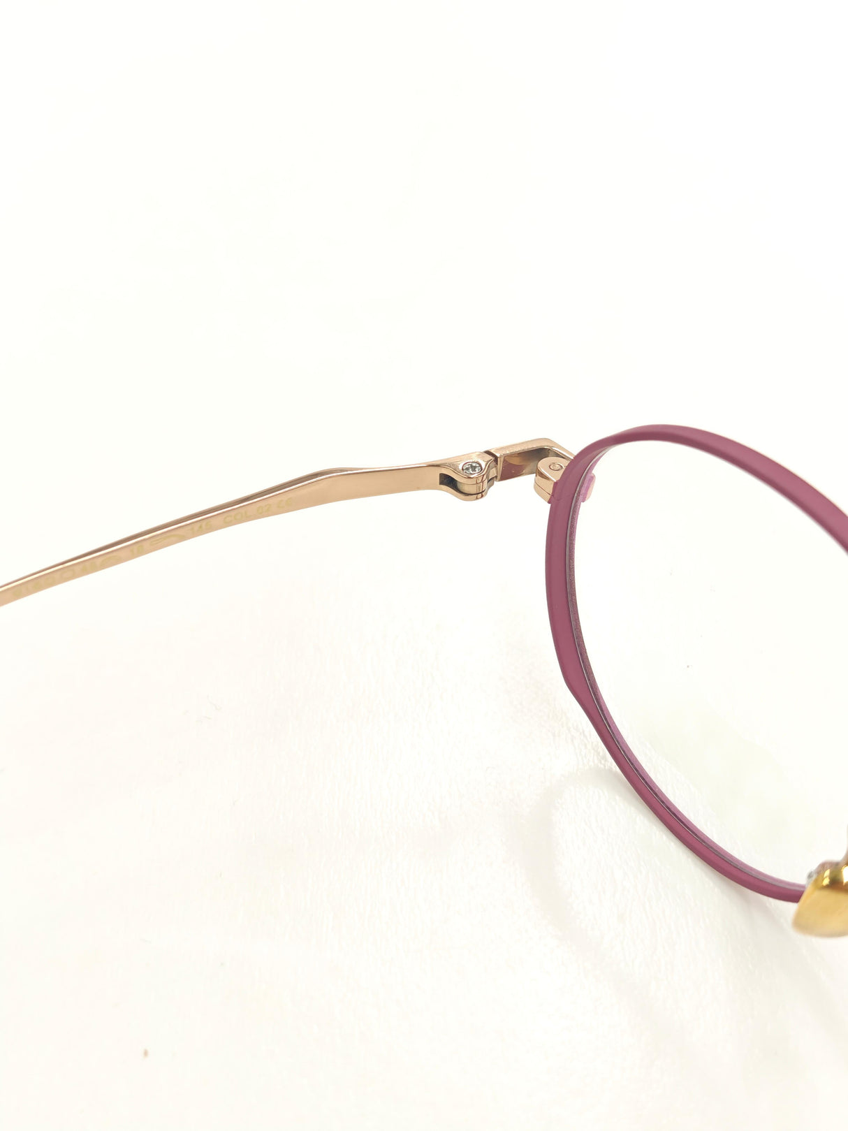 Pink-framed Eyeglasses