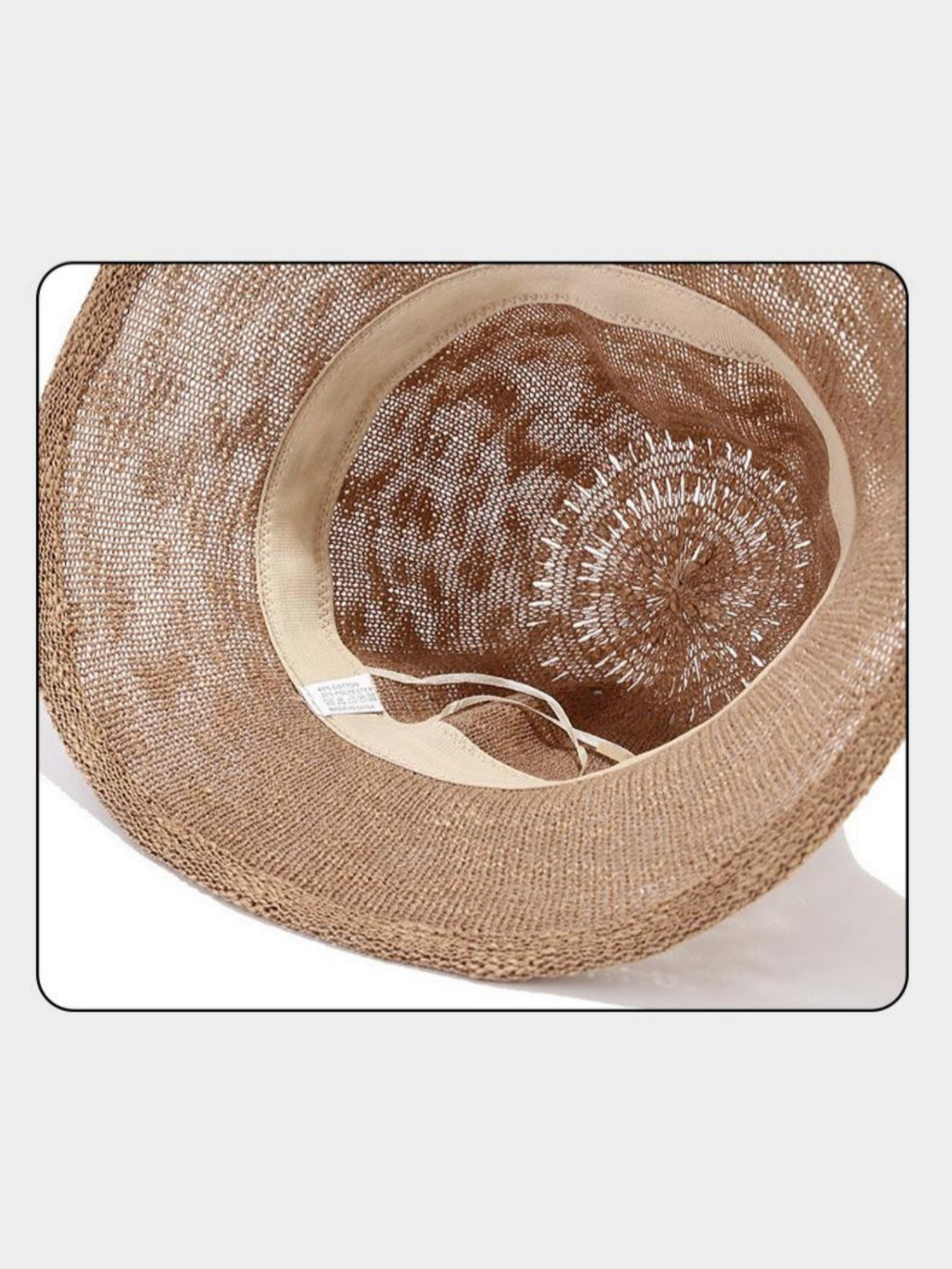 Knitted Folded Ruffled Breathable Fisherman's Hat