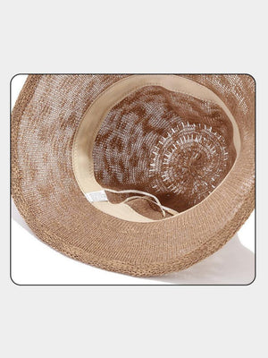 Knitted Folded Ruffled Breathable Fisherman's Hat