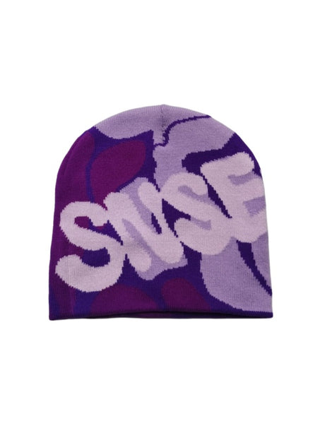 Letter Jacquard Windproof Beanies