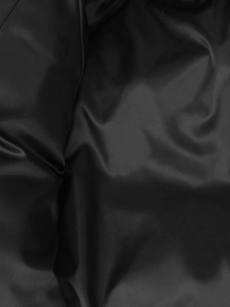 Ribbon Letter Embroidery Keep Warm College Style Cotton Clothes Coat