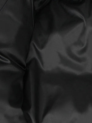 Ribbon Letter Embroidery Keep Warm College Style Cotton Clothes Coat